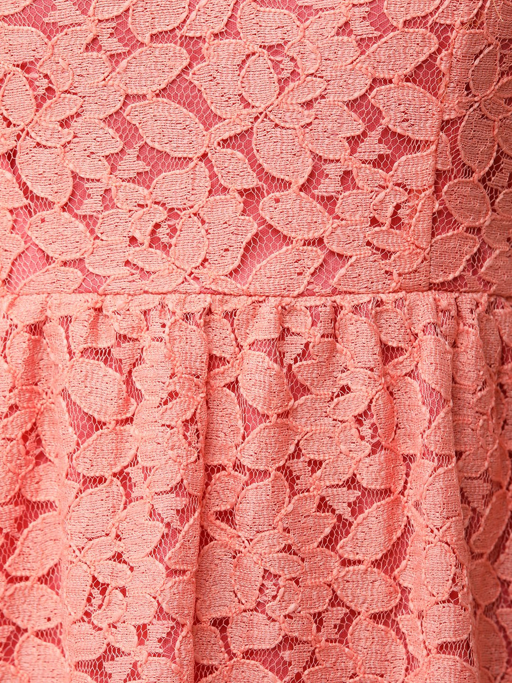 Cation Orange Lace Dress
