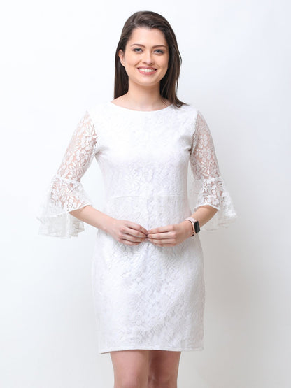 White Lace Dress