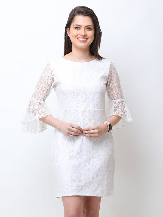 White Lace Dress