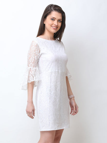 White Lace Dress