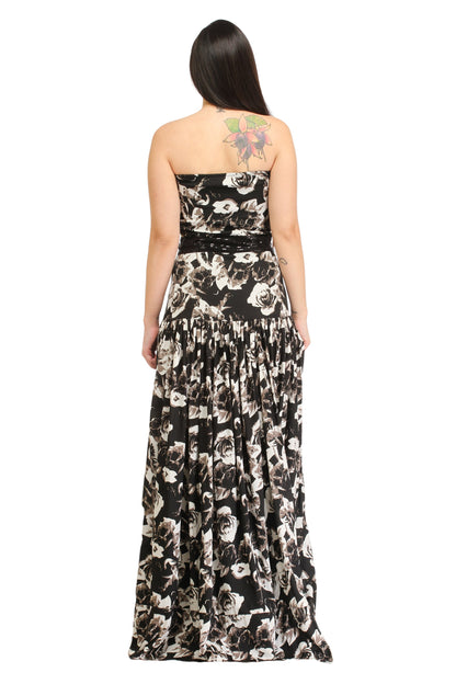 Black Printed Dress