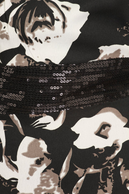 Black Printed Dress