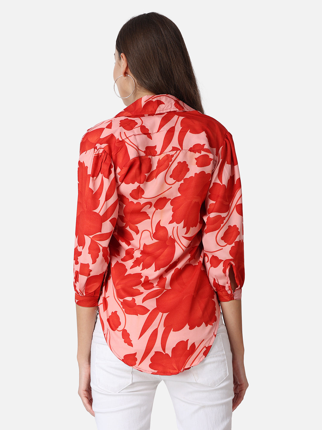SCORPIUS Floral Printed Casual Shirt