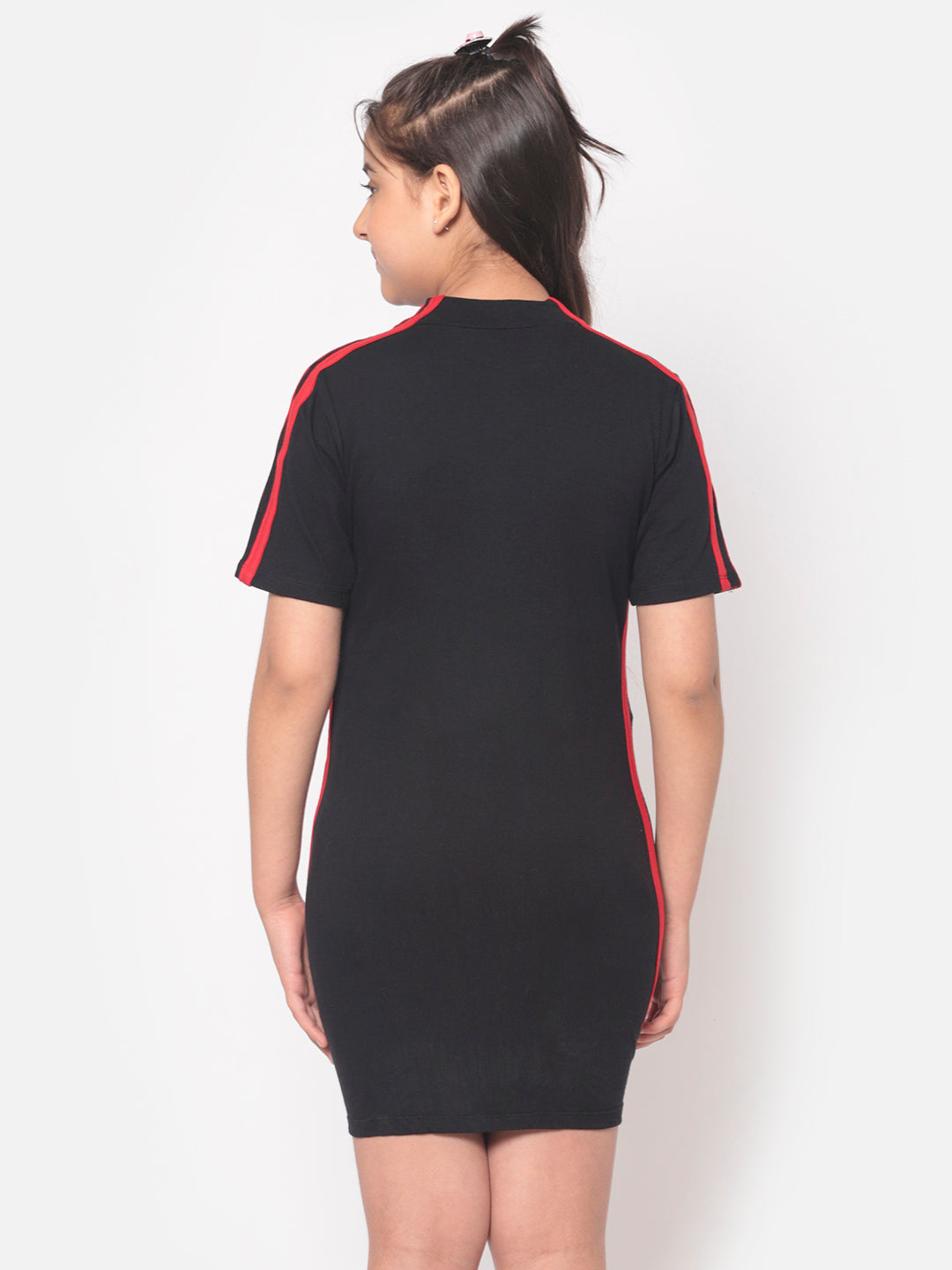 MINOS Black Sheath Dress