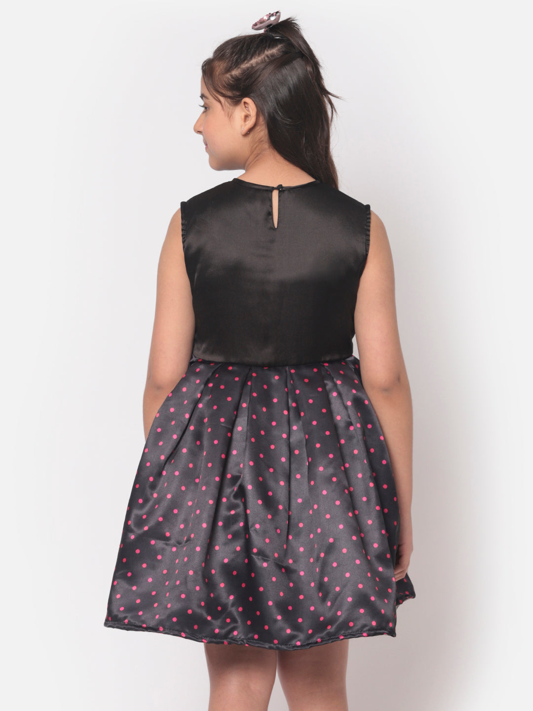 MINOS Floral Satin Dress