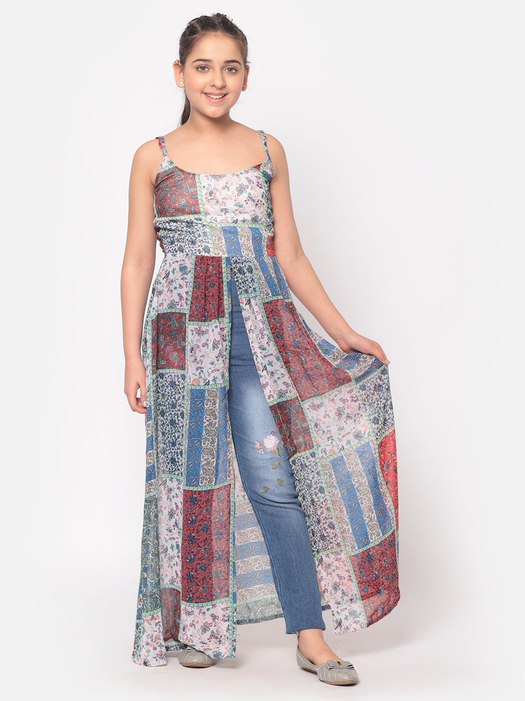 MINOS Blue Long Top