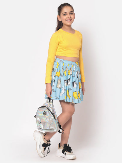MINOS Blue Rabbit Skirt