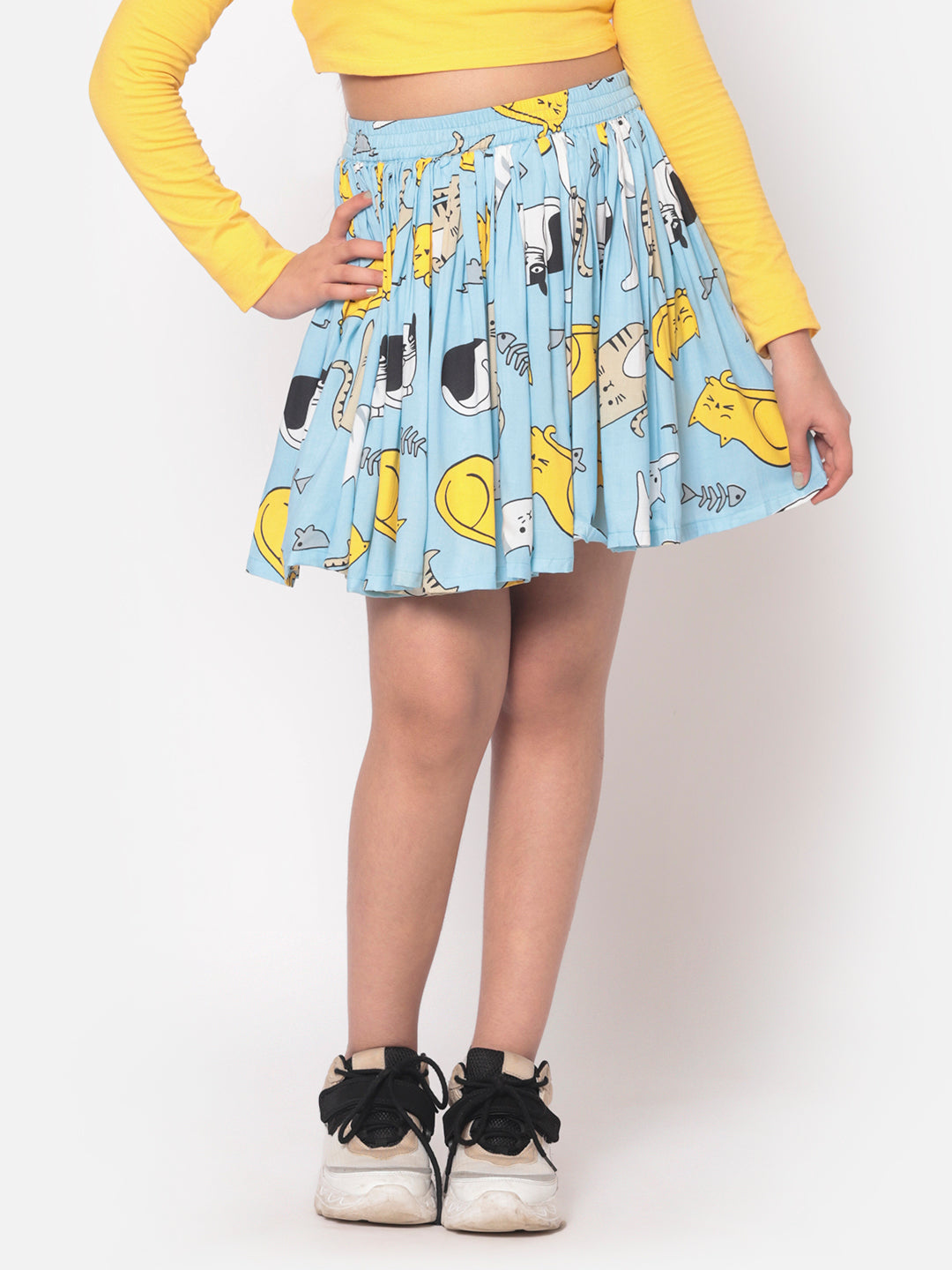 MINOS Blue Rabbit Skirt