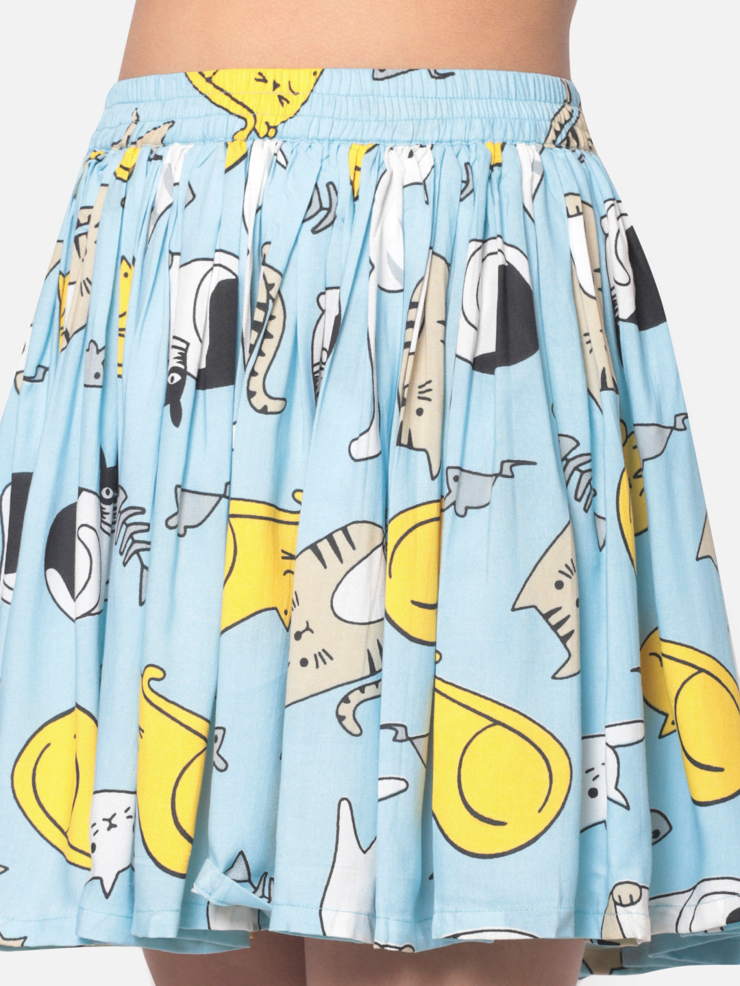 MINOS Blue Rabbit Skirt