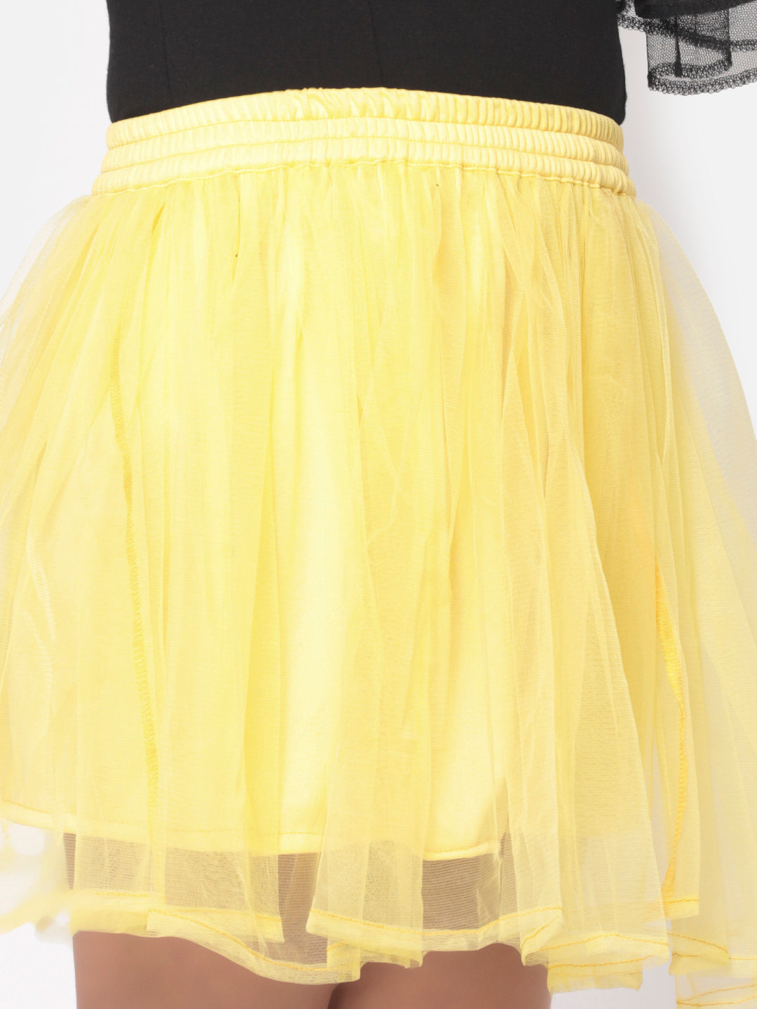 MINOS Lime Net Skirt