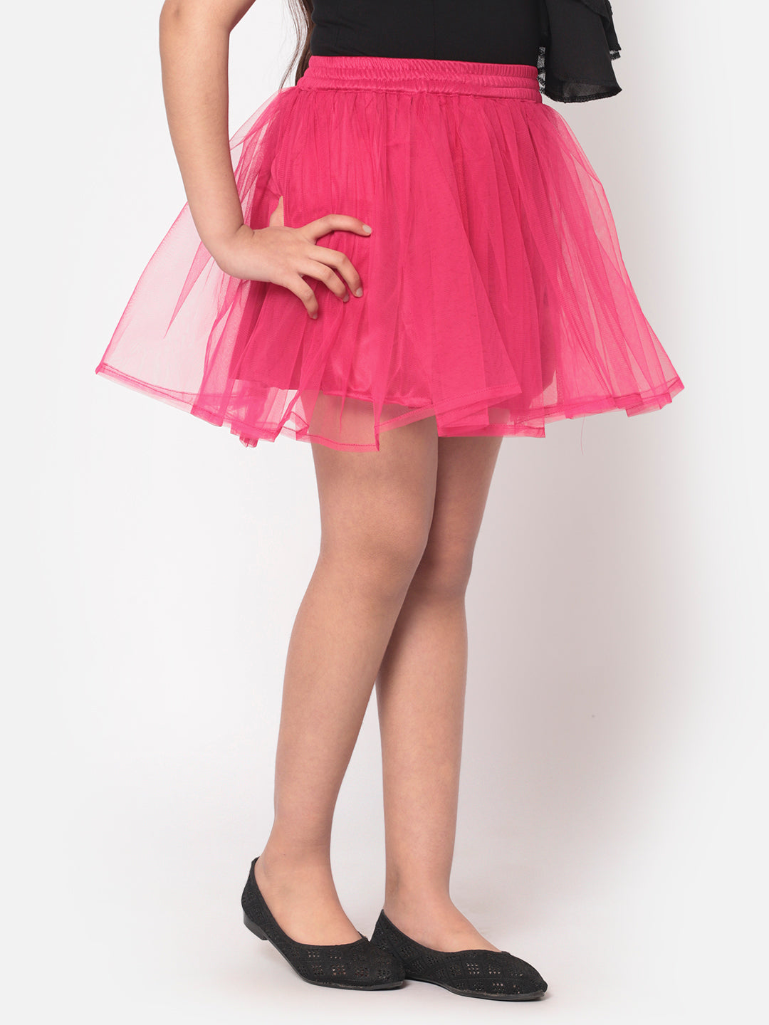 MINOS Pink Net Skirt