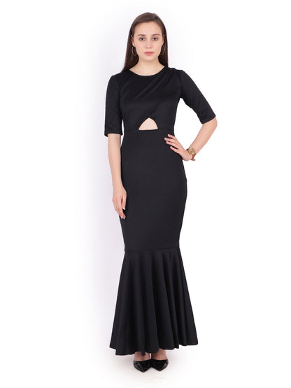 Solid Black dress