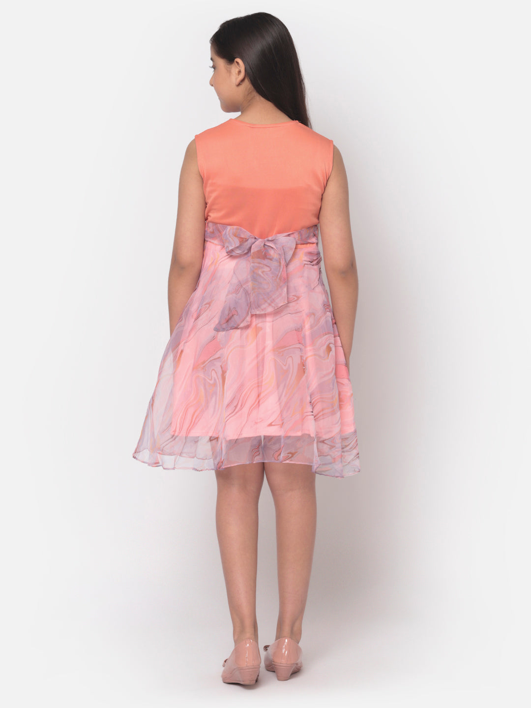 MINOS Fit & Flare Scuba Dress