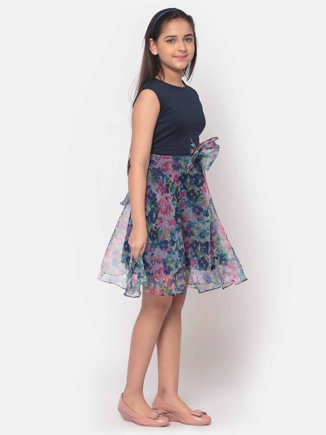 MINOS Fit & Flare Scuba Dress