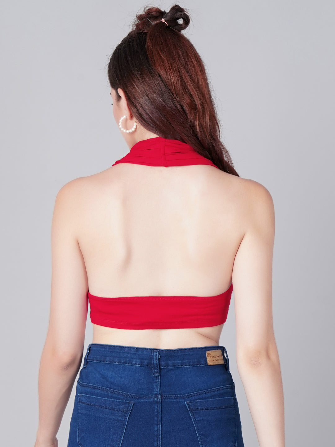Red Halter Top