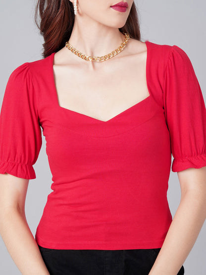 Cation Solid Red Top