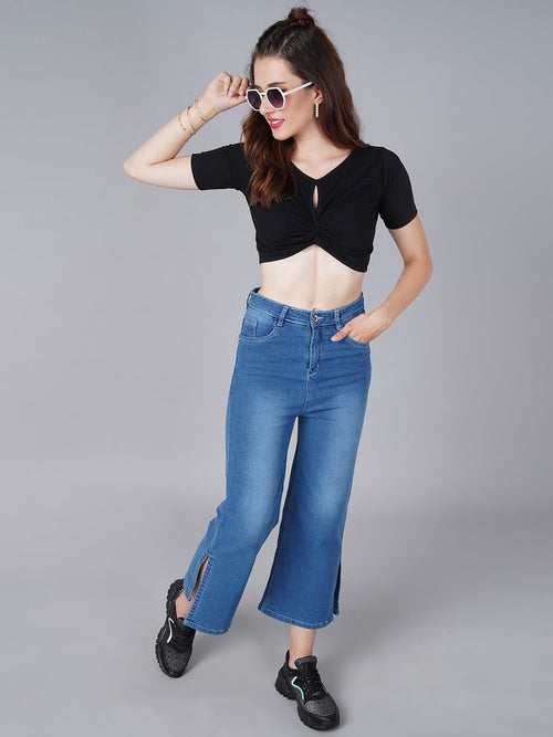 Black Solid Top