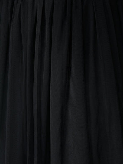 SCORPIUS Black Net Longskirt
