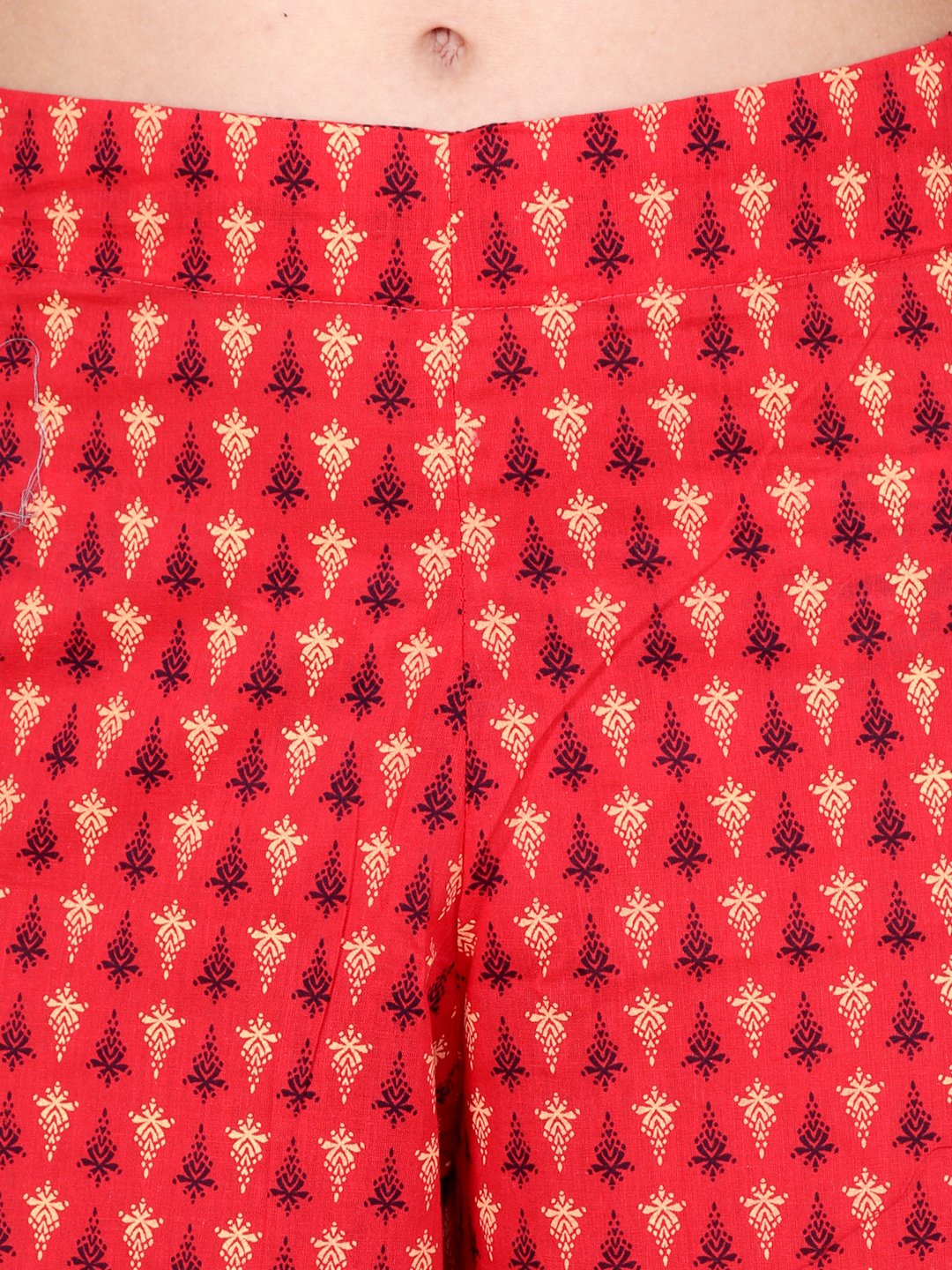Scorpious red printed pallazo