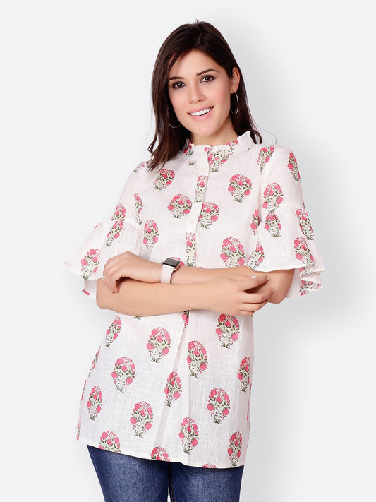 Cation Printed Tunic