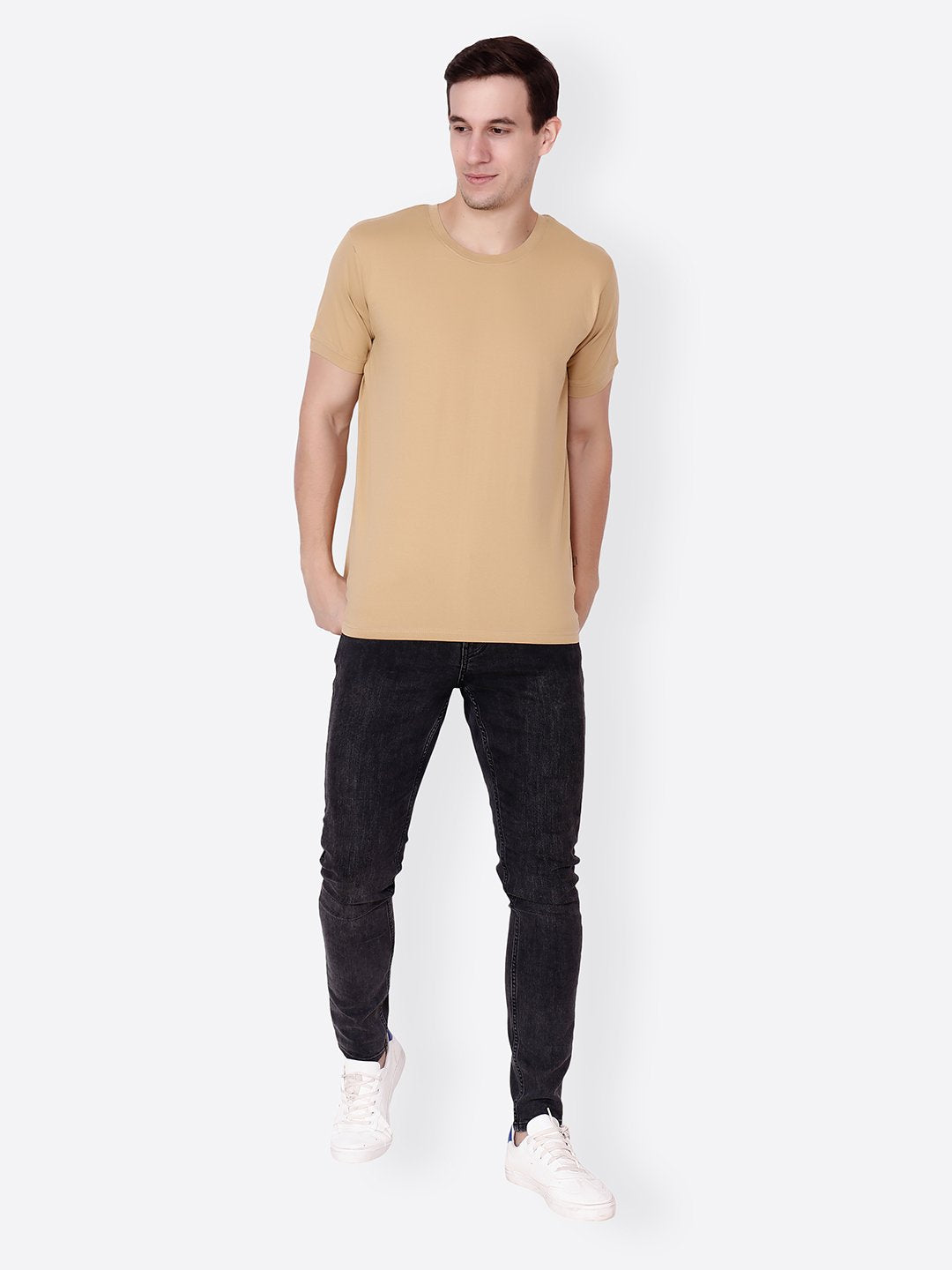 Golden Solid Tshirt