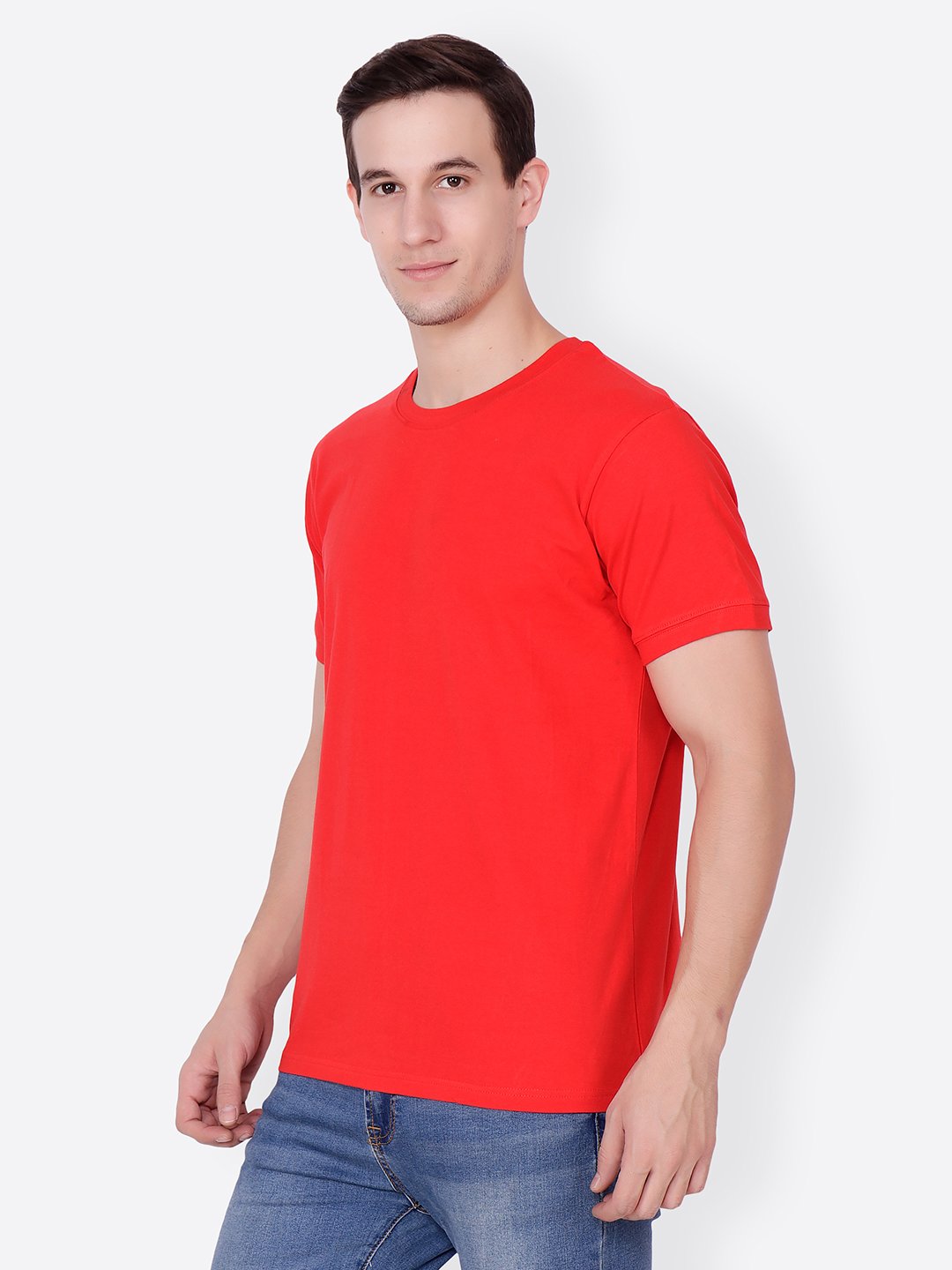 Red Solid Tshirt