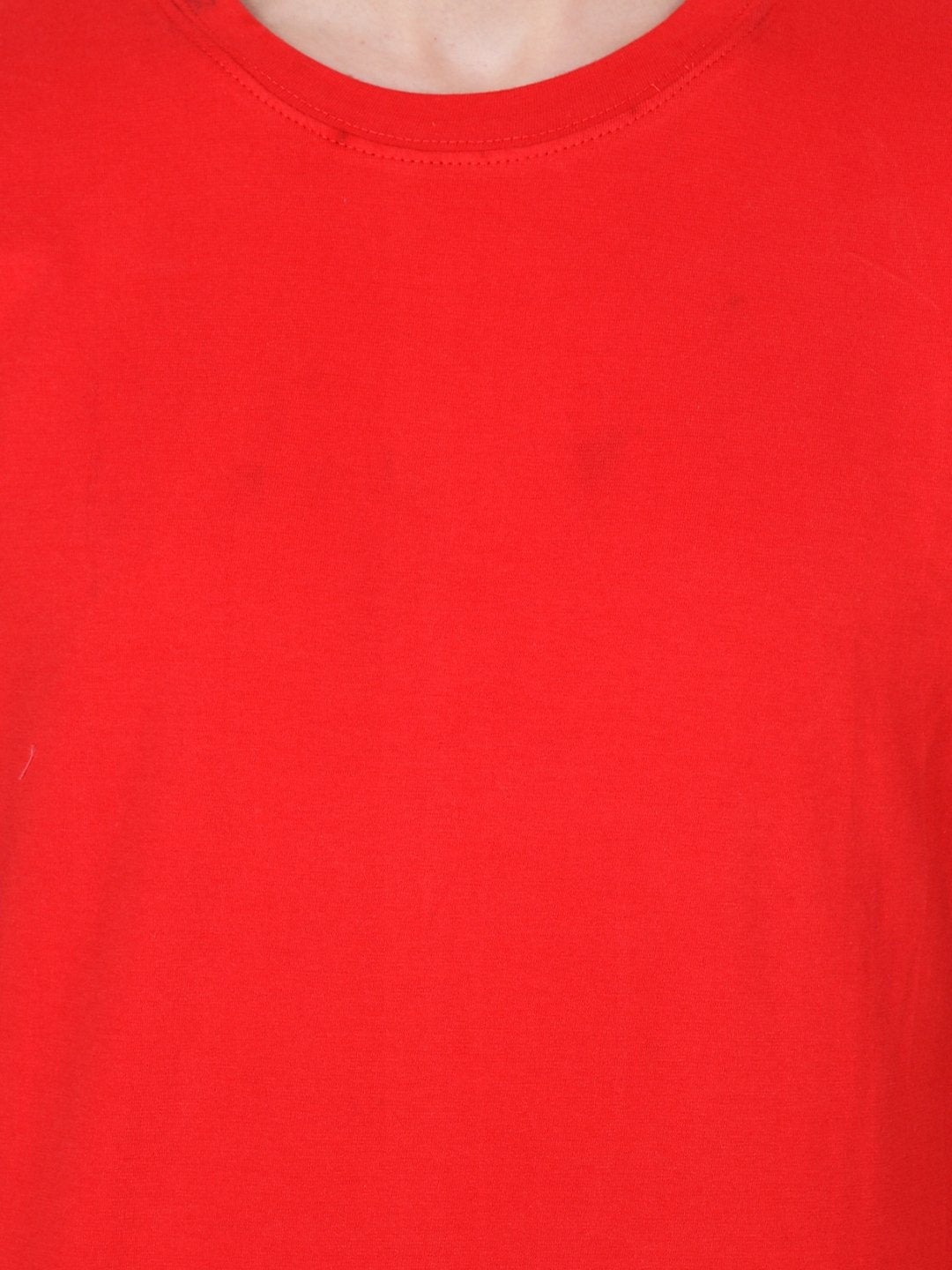 Red Solid Tshirt