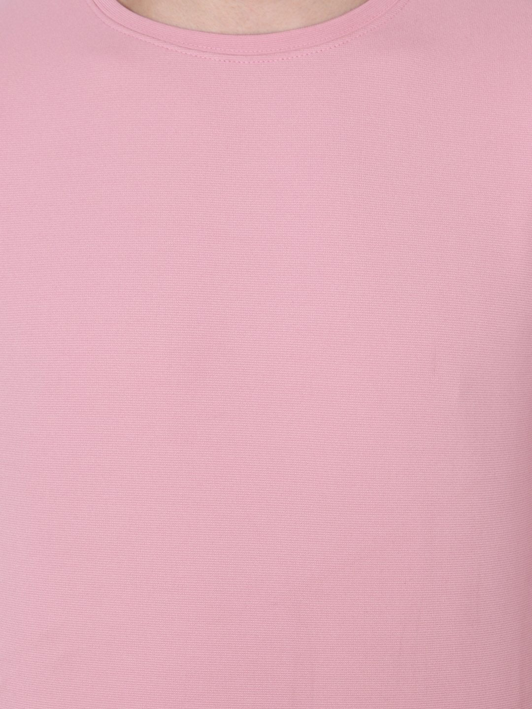 Pink Solid Tshirt