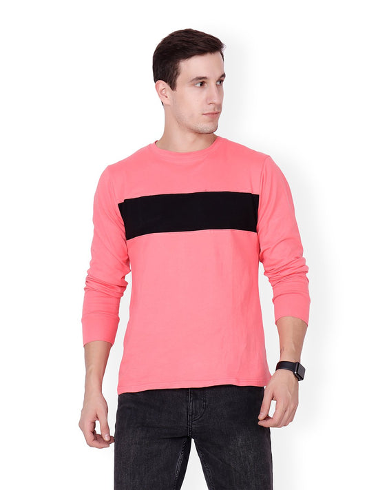 Dark Pink Solid Tshirt