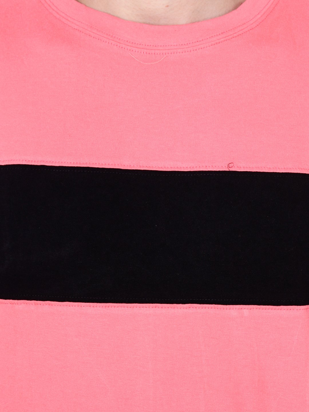 Dark Pink Solid Tshirt