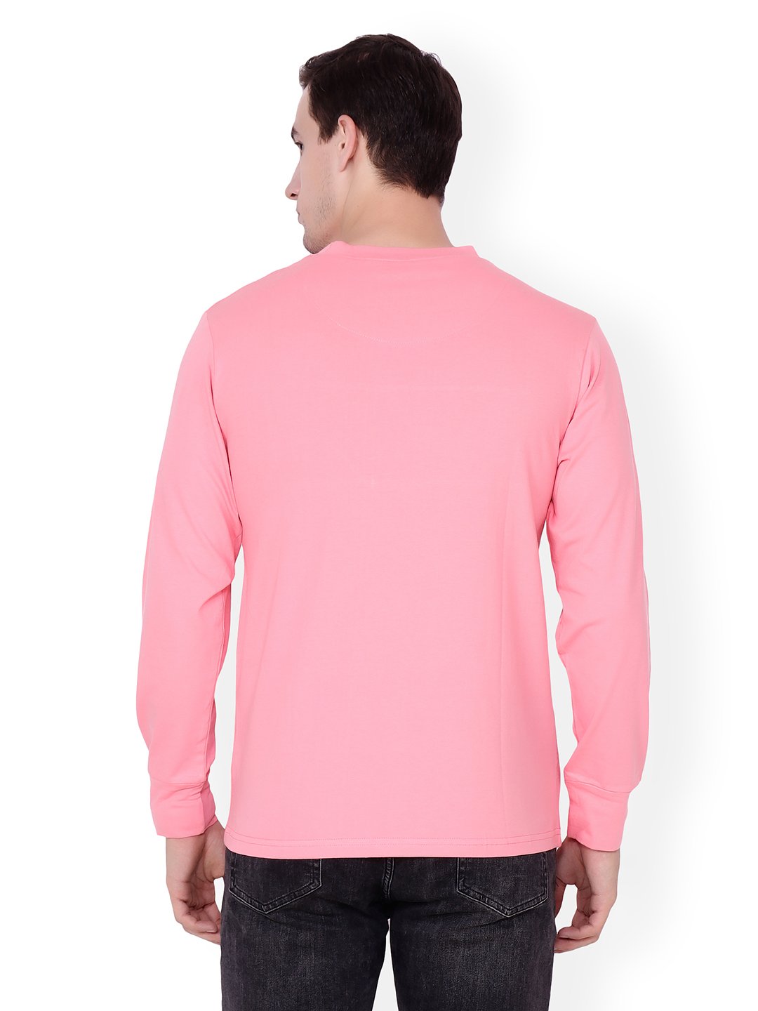 Light Pink Solid Tshirt