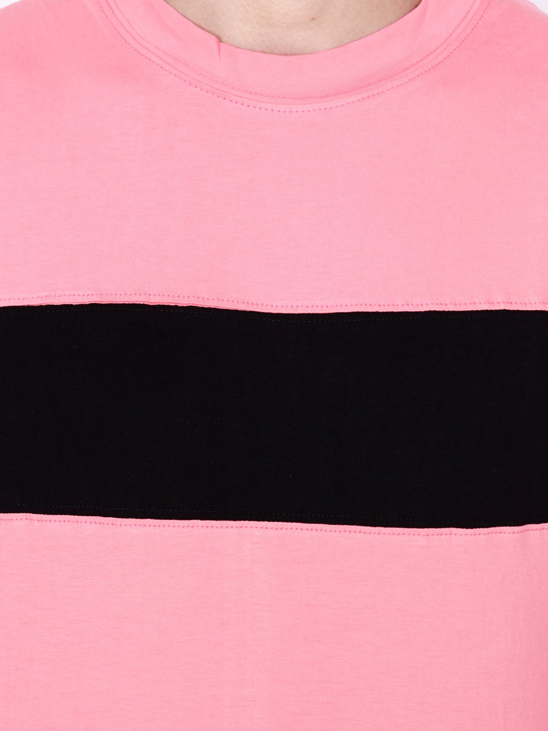 Light Pink Solid Tshirt