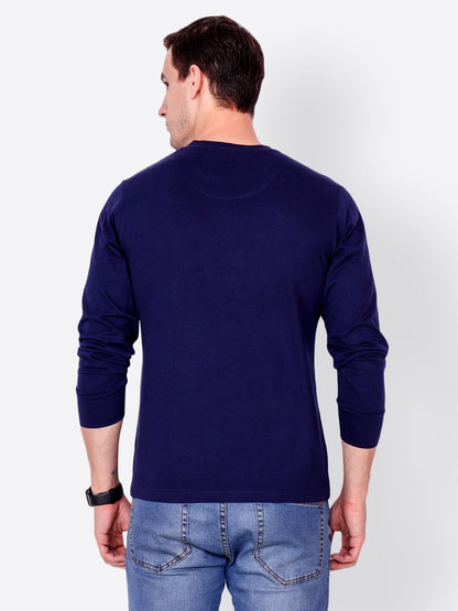 Navy Solid Tshirt