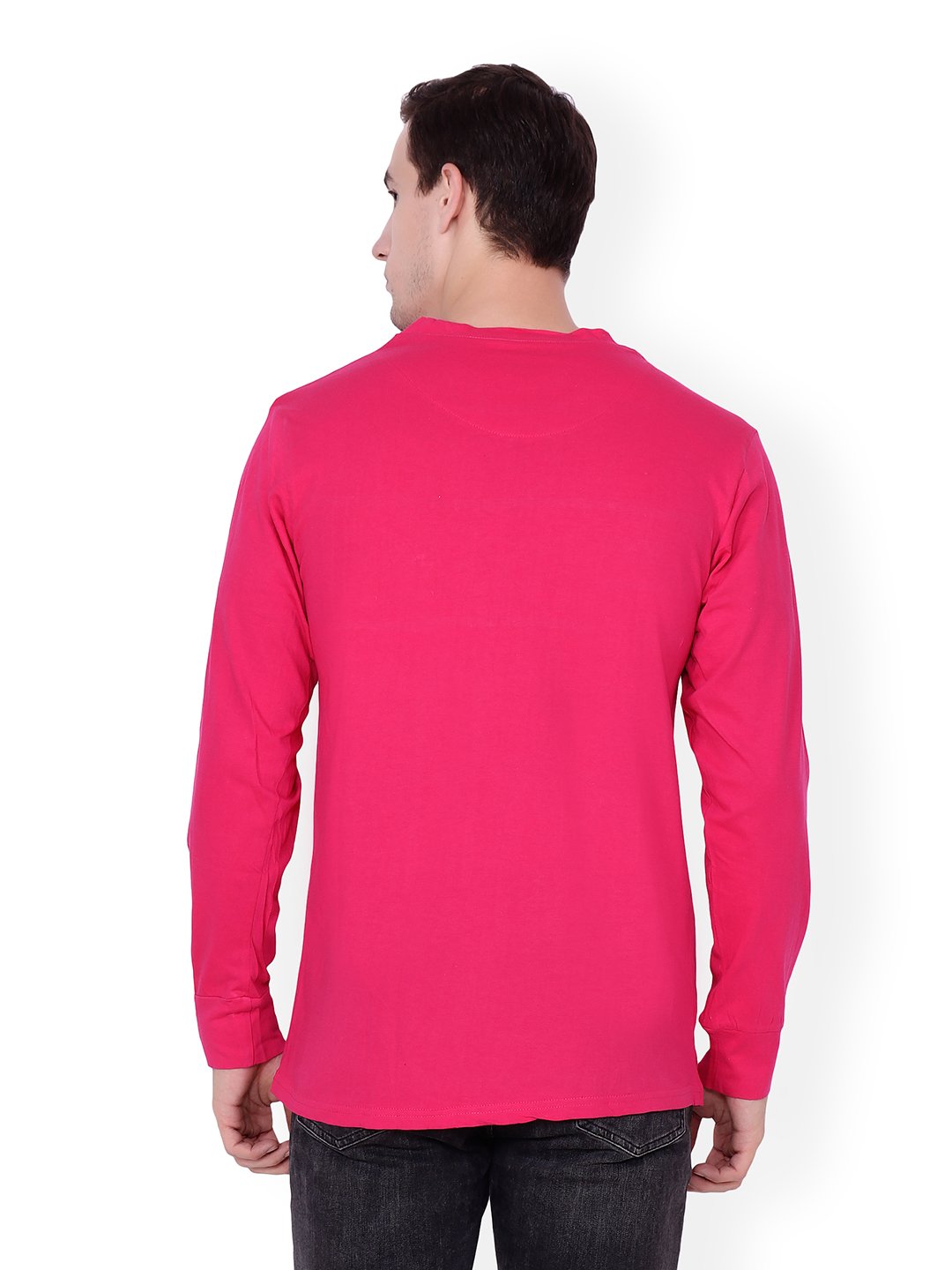 Burgundy Solid Tshirt
