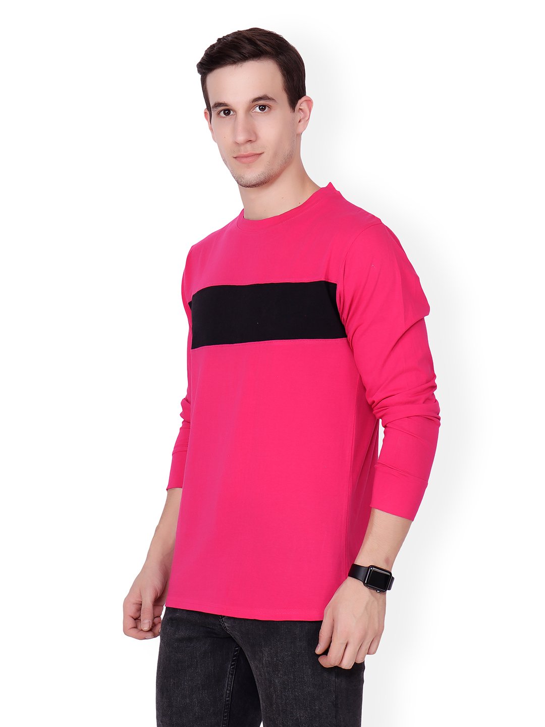 Burgundy Solid Tshirt
