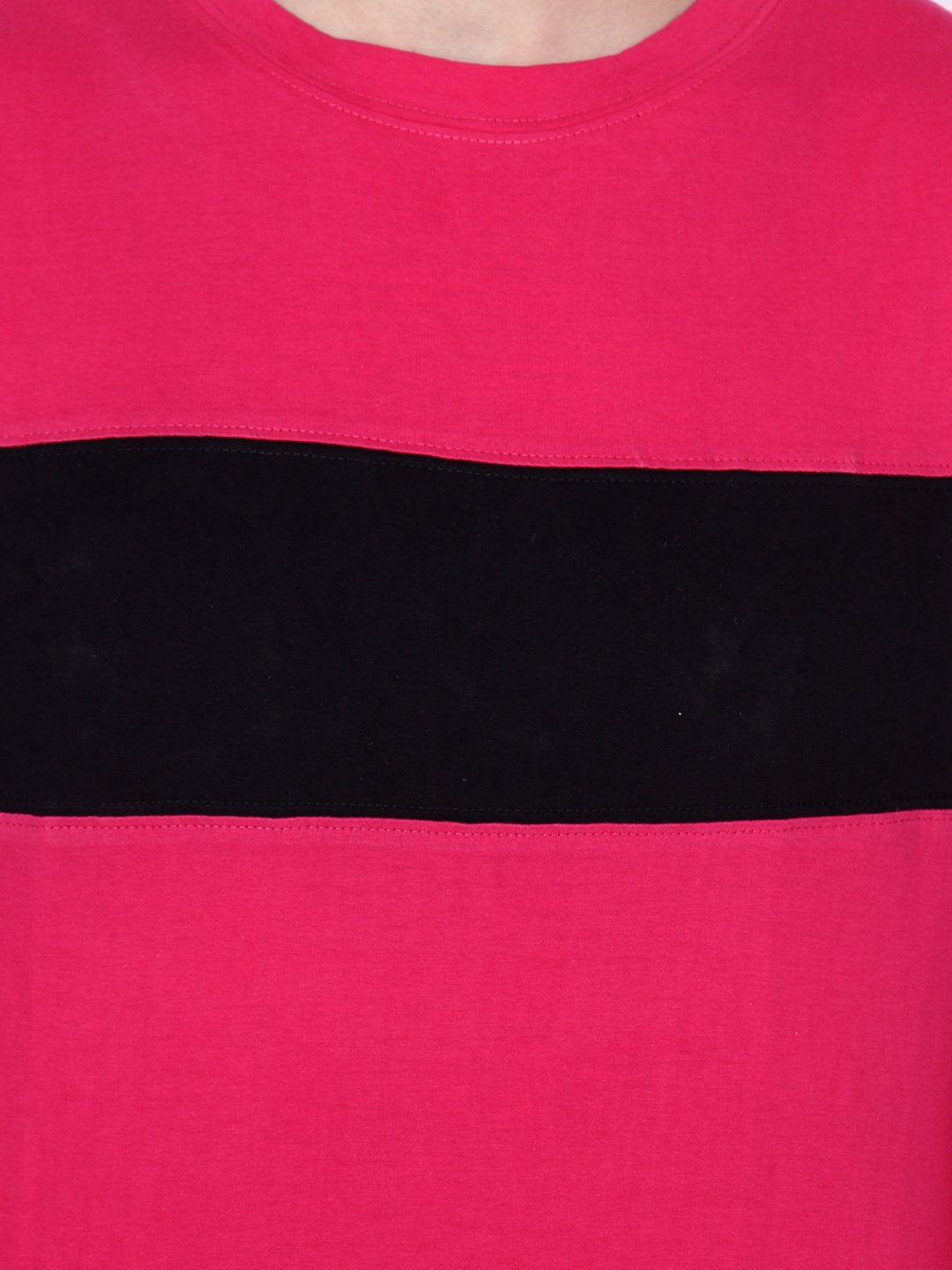 Burgundy Solid Tshirt