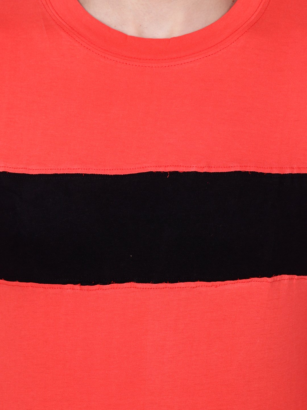 Orange Solid Tshirt