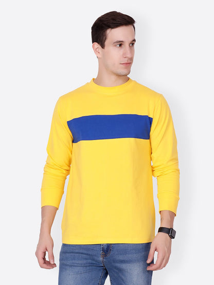 Yellow Solid Tshirt