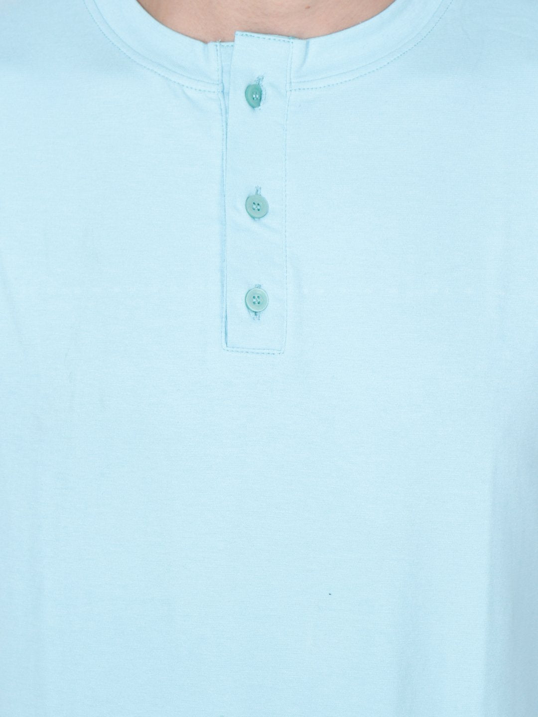 Blue Solid Tshirt