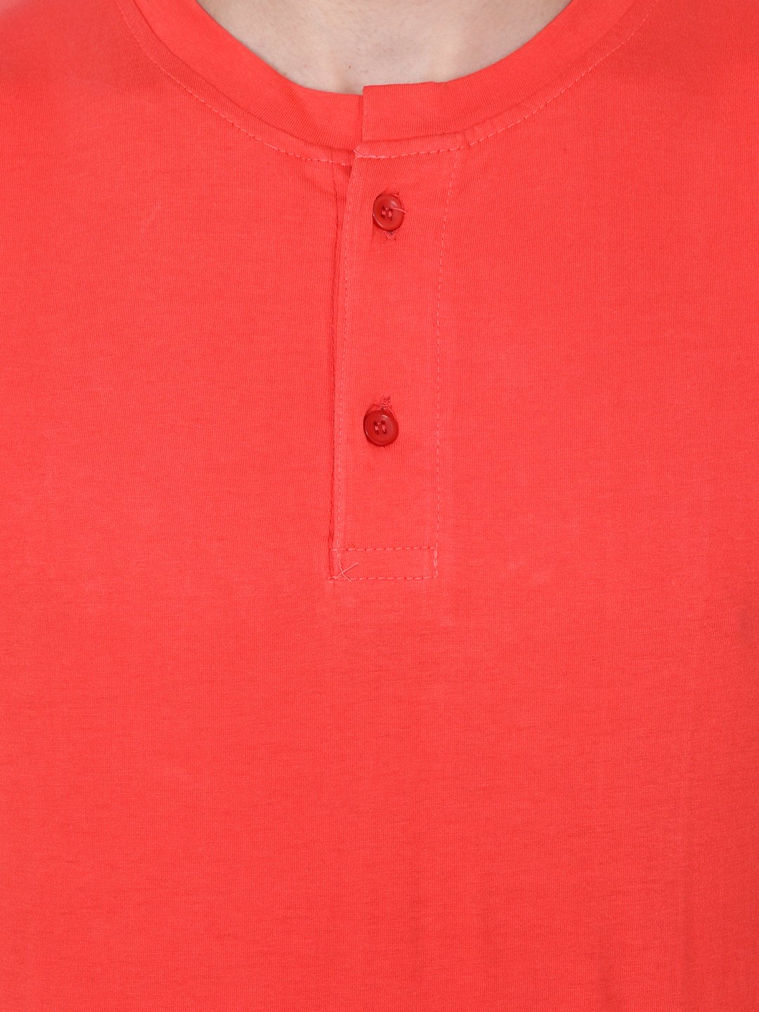 Orange Solid Tshirt