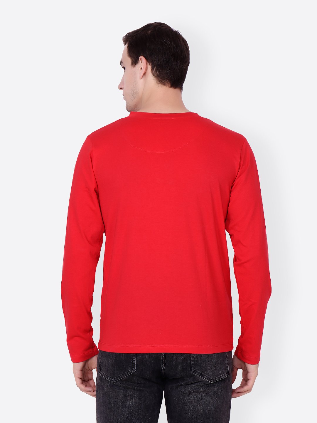 Red Solid Tshirt
