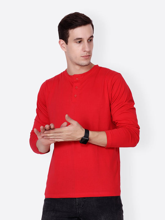 Red Solid Tshirt