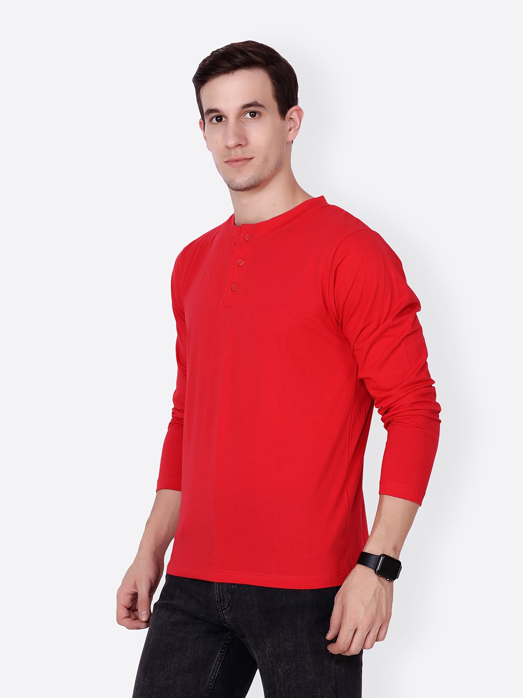 Red Solid Tshirt