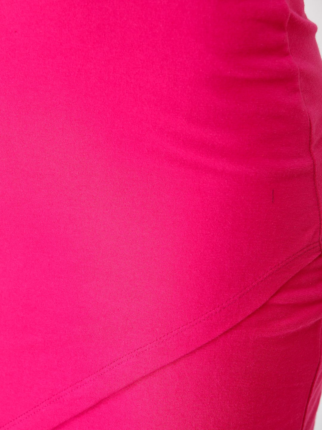 SCORPIUS magenta knee length skirt