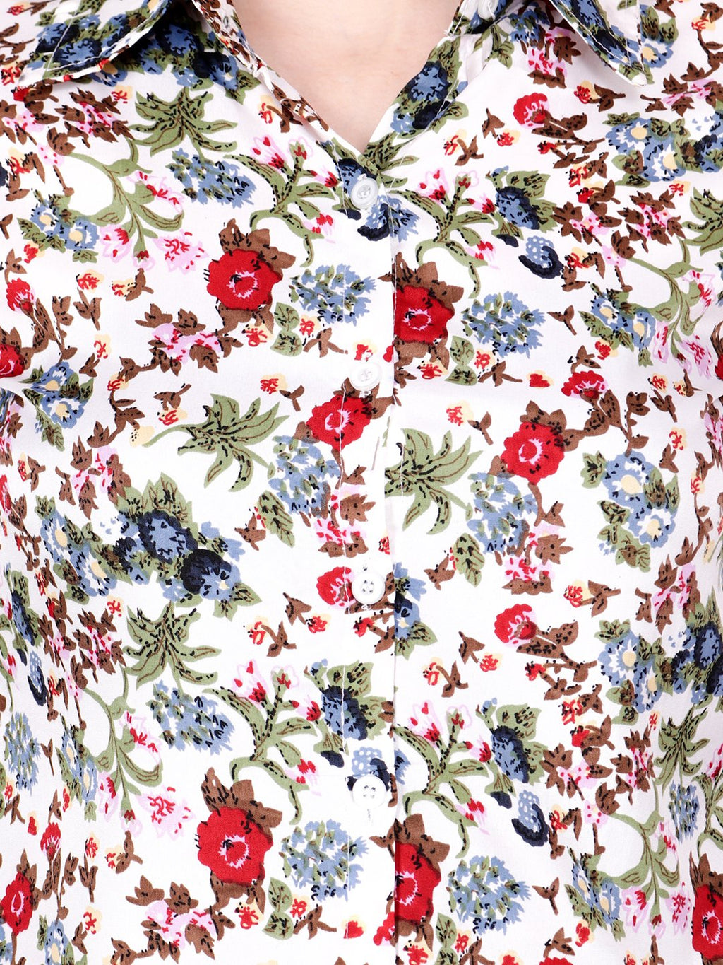 SCORPIUS WHITE PRINTED SHIRT