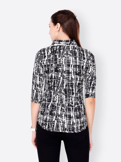 SCORPIUS BLACK AND WHITE SHIRT