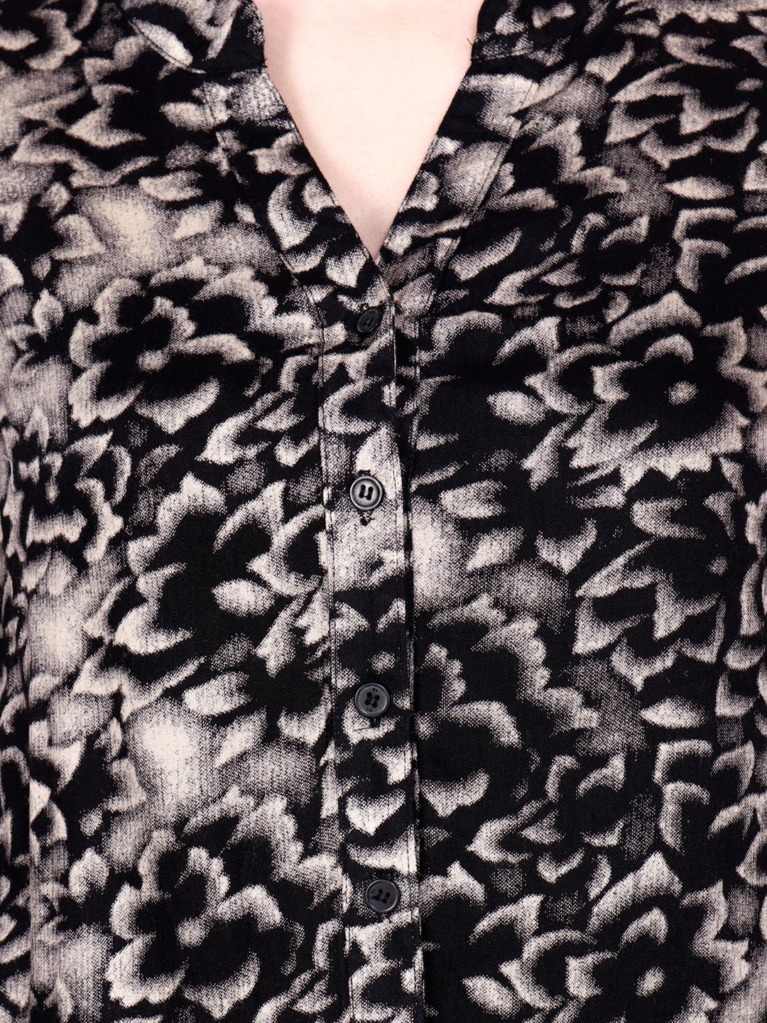 SCORPIUS BLACK PRINTED SHIRT