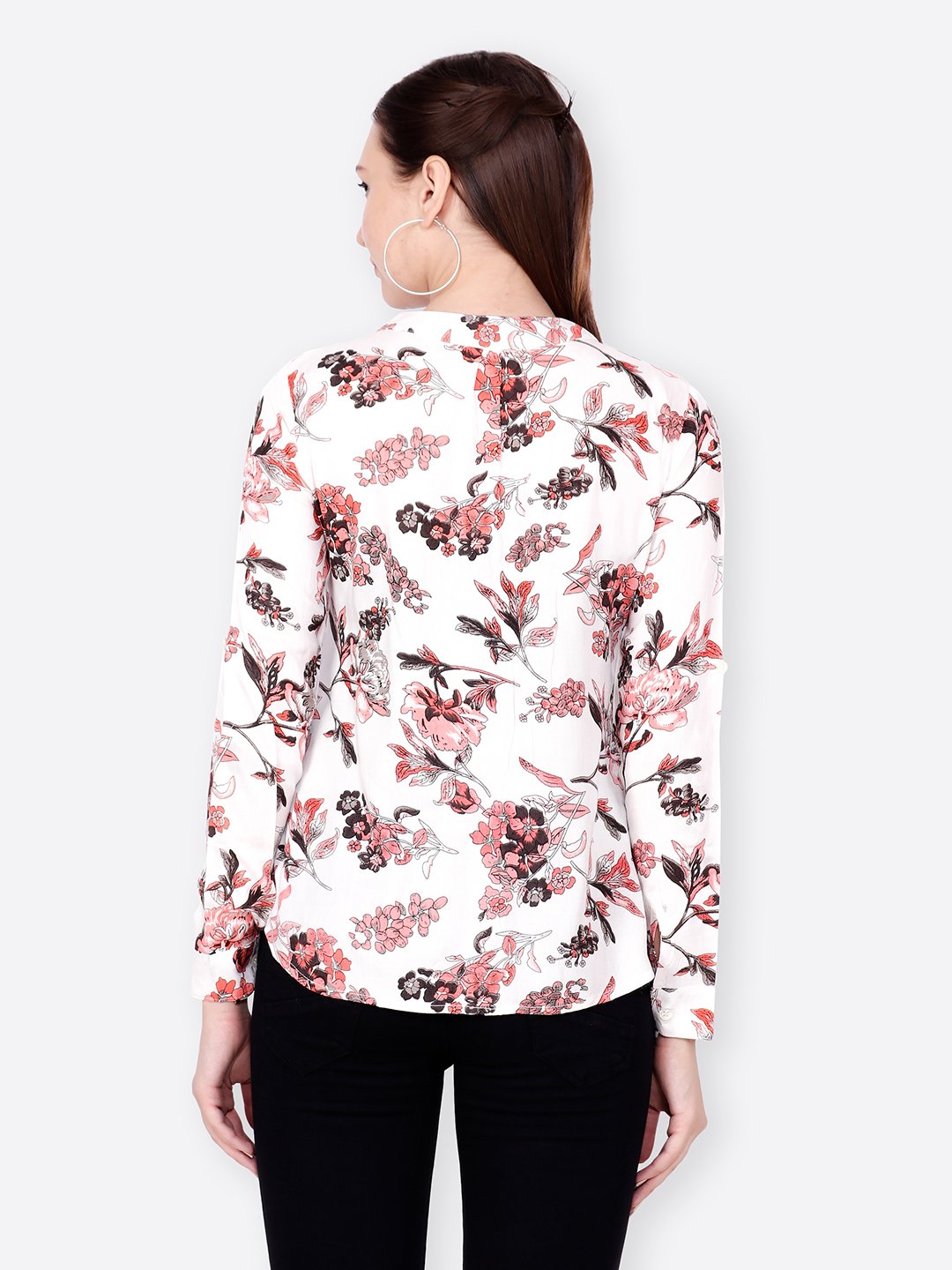 SCORPIUS WHITE PRINTED  SHIRT