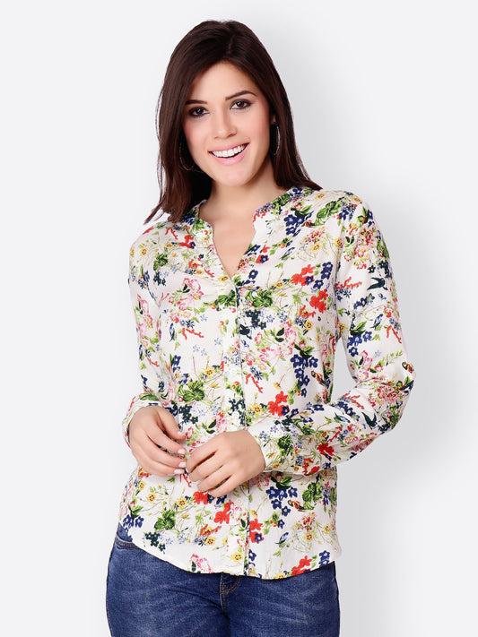 SCORPIUS MULTICOLOR FLORAL SHIRT