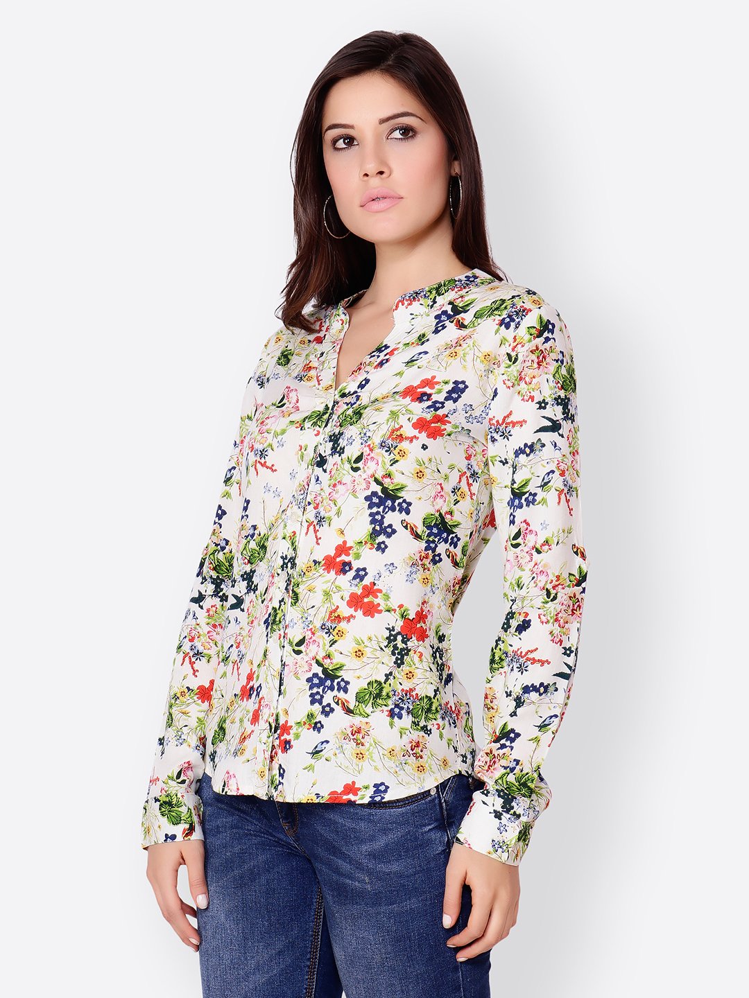 SCORPIUS MULTICOLOR FLORAL SHIRT